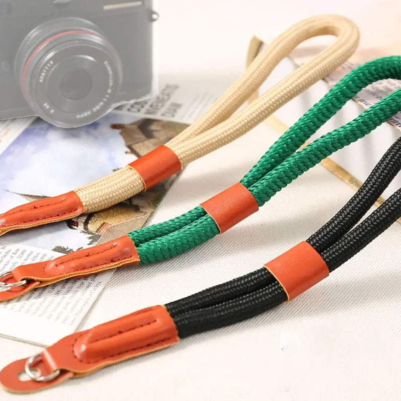 Camera Wrist Strap - Kamera bilek kayışı için Canon Nikon