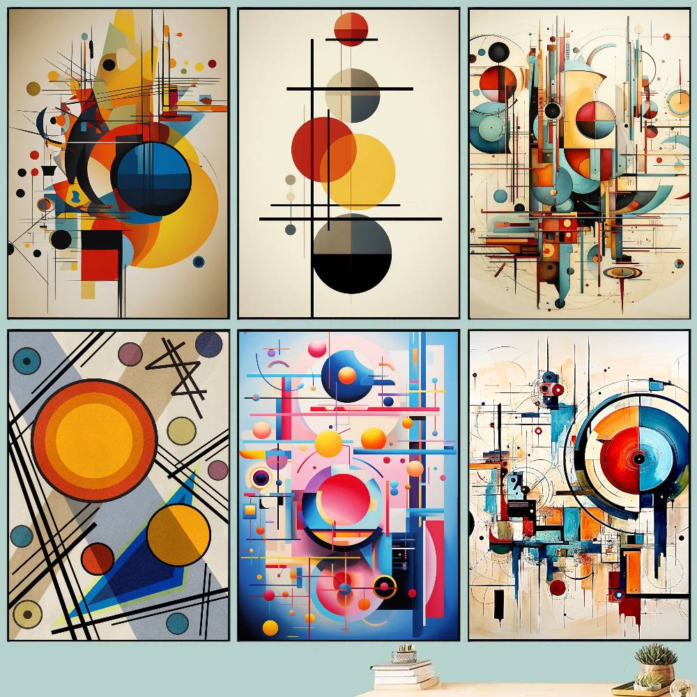 Photography Geometry - Soyut Geometrik Posterler Oturma Odası Bar